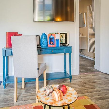 Studios très bien équipés, centre ville Dieppe Esterno foto