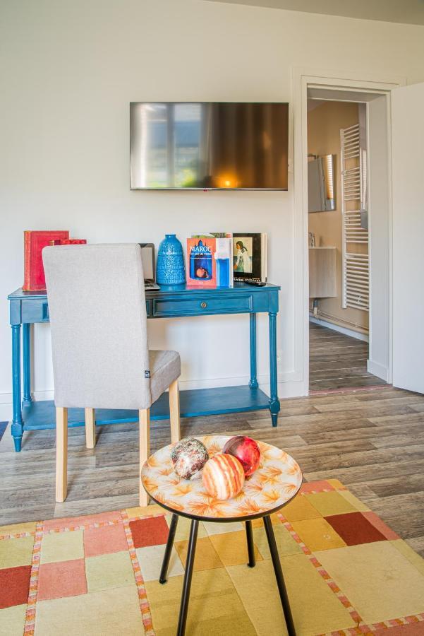 Studios très bien équipés, centre ville Dieppe Esterno foto